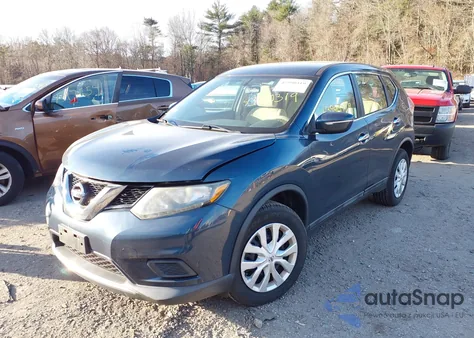 2015 Nissan Rogue S z USA, uszkodzony, nr VIN 5N1AT2MV9FC878140
